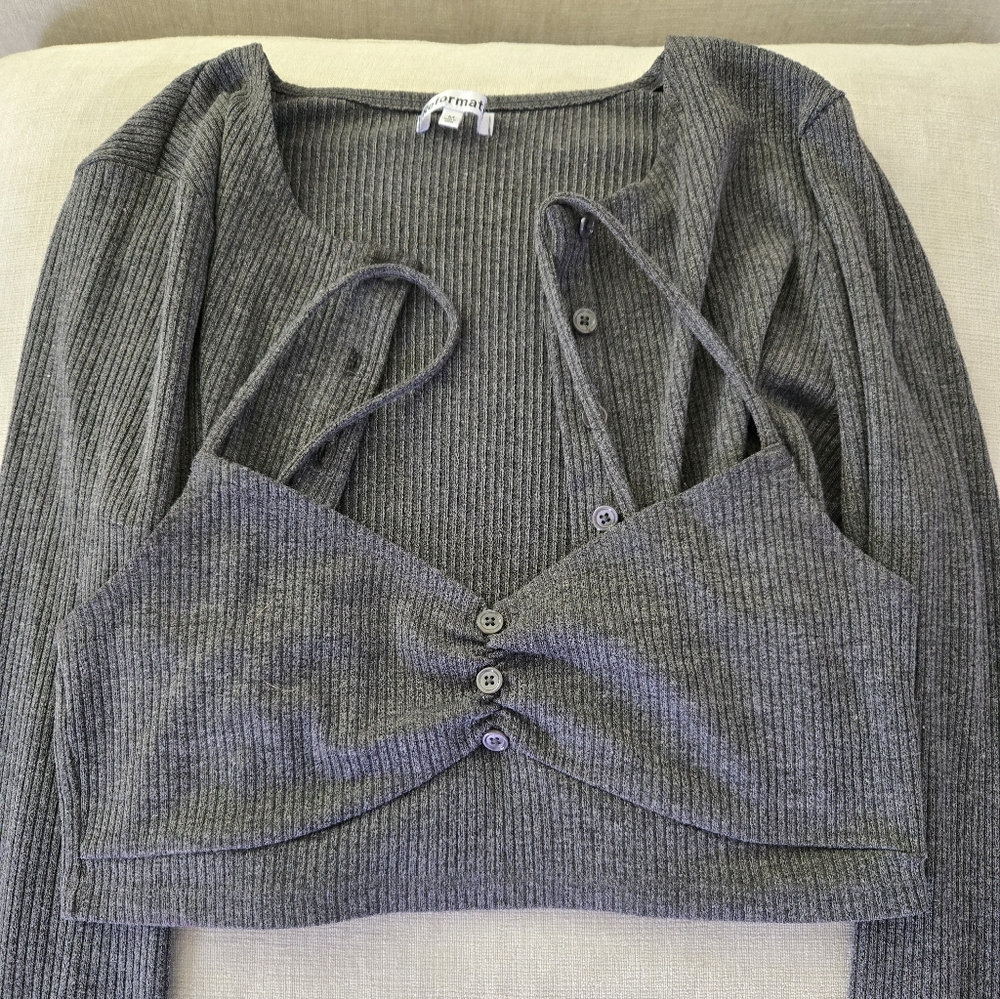 Reformation Niko Sweater Set Size Medium
